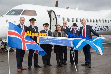 Visitscotland Icelandair Starts New Service From Aberdeen