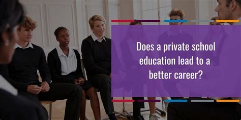 Does A Private School Education Lead To A Better Career Eden School Fees Planning