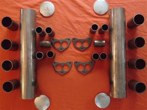 Chrysler Hemi 331 392 Log Intake Kit 4x2 Stromberg Hells Gate Hot Rods