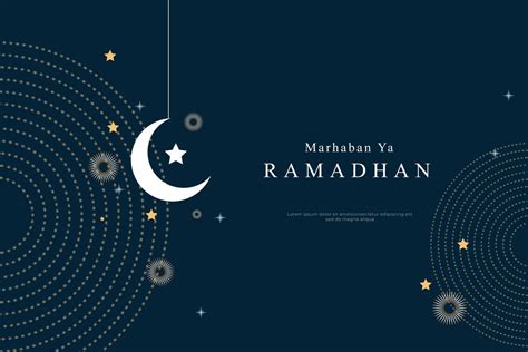 Marhaban Ya Ramadhan Gradient Background 6983505 Vector Art At Vecteezy