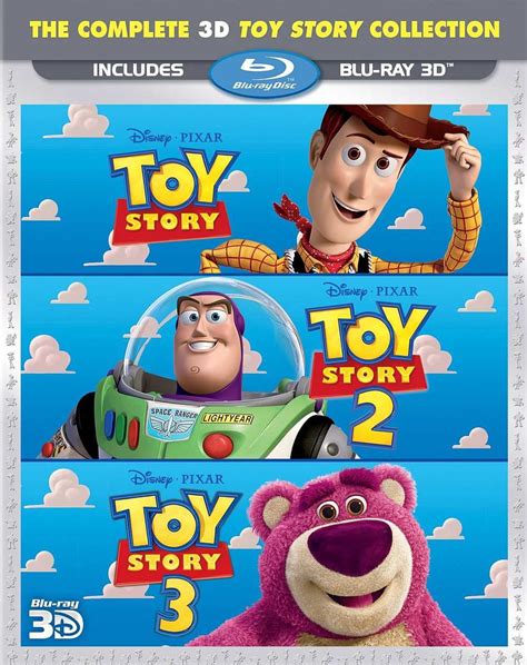 The Complete 3d Toy Story Collection Toy Story Toy Story 2 Toy Story 3
