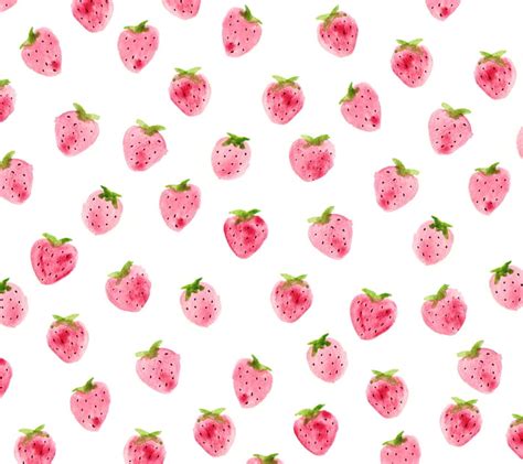 Strawberry1 Fruit Strawberry Watercolor Hd Wallpaper Peakpx