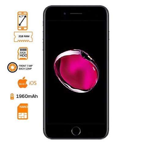 Shop Apple Iphone 7 Plus 32gb Hdd 3gb Ram Black Online Jumia Ghana