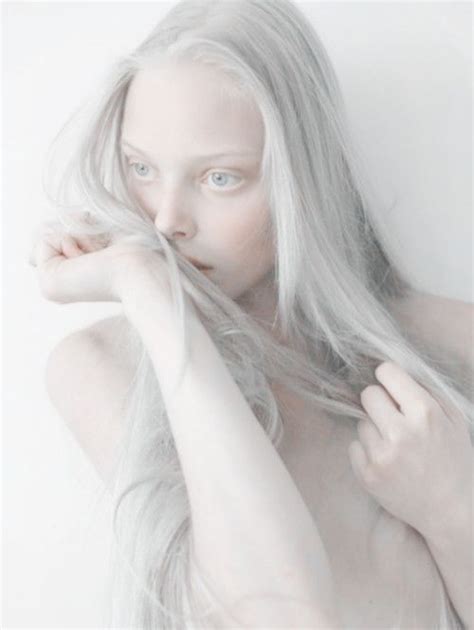The Gorgeous Russian Albino Model Nastya Kiki Zhidkova Kumarov Is Her St Photograph