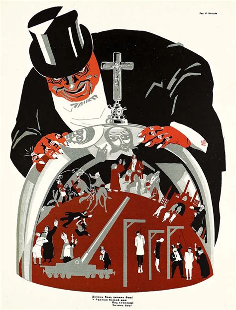 The Brutal Art Of Early Soviet Antireligious Propaganda Posters 1920