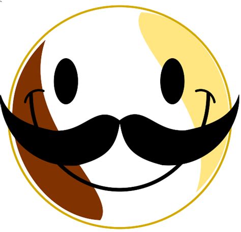 Gambar Smile Mustache Clip Art Clker Vector Online Gambar Emoticon Di Rebanas Rebanas