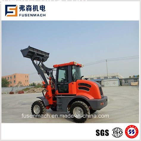 12 Tons Mini Front Wheel Loader Ce Approved China Wheel Loader And