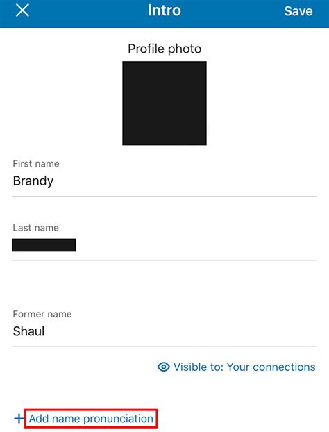 Linkedin How To Add A Name Pronunciation To Your Profile