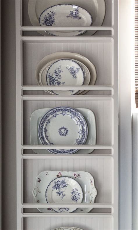 Floating shelves can enhance any area. Adding Bold Color to your Home | Plate racks, Lavender and Decorating