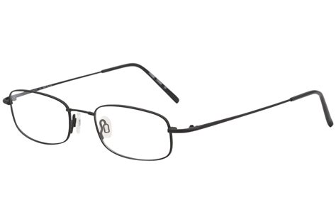 flexon men s eyeglasses 603 002 matte black full rim optical frame 51mm ebay