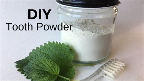If too thick, add a little more water and stir well. DIY Tooth Powder Recipe - YouTube