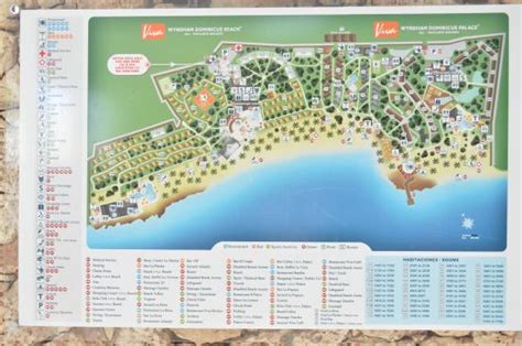 Mapa Del Hotel Picture Of Viva Wyndham Dominicus Beach An All