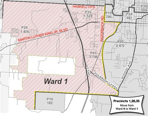 Council Considering Revised Fayetteville Ward Boundaries Fayetteville