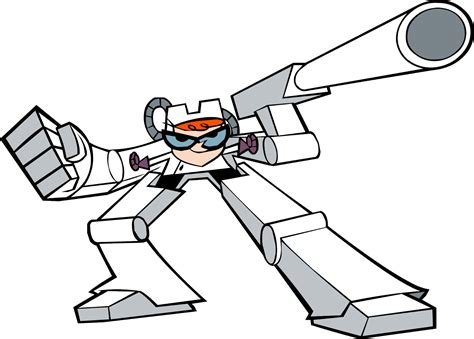 Dexters Lab Cartoon El Laboratorio De Dexter Robot Clipart Large