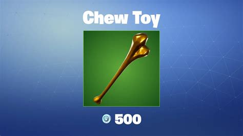 Chew Toy Fortnite Pickaxe Youtube