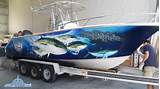 Pictures of Fishing Boat Wraps Designs