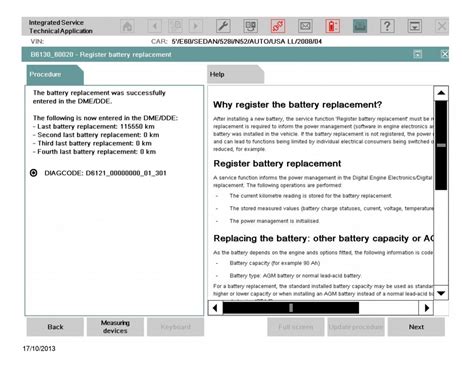 Bmw battery, bmw diy, 5 series battery replacement, f10 battery replacement, battery reset, bmw. How to: BMW Battery Registration with Rheingold ISTA ...