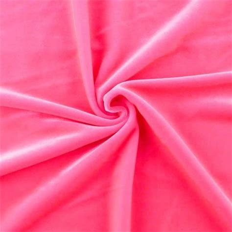 Stretch Velvet Neon Hot Pink Polyester Spandex Lycra Fabric Etsy