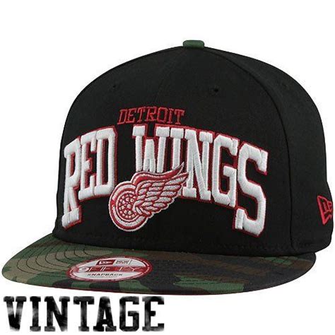 Detroit Red Wings Gear New Era Detroit Red Wings Snapbackin 9fifty Snapback Hat Camoblack