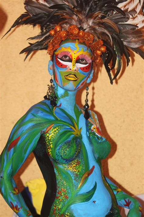 Aklan Forum Journal Artists Compete In Body Painting Contest