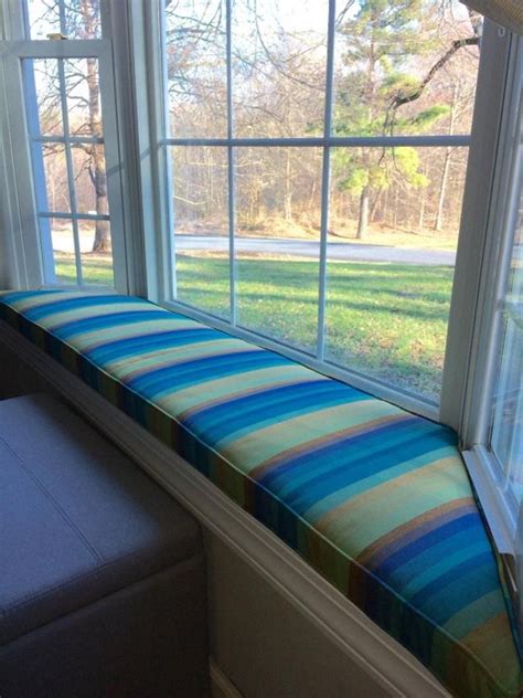 Free Shipping Custom Size Sunbrella Window Seat Bench Cushion Etsy