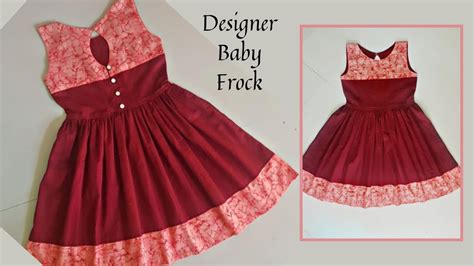 Designer Baby Frock Cutting And Stitchinghow To Sew A Baby Dress For 9