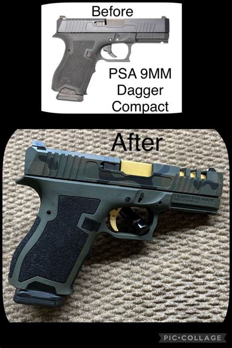 Psa 9mm Dagger Compact Before And After New Freedom Gunworks