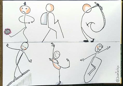 Stick Figures In Motion Stick Figures Drawings Figures