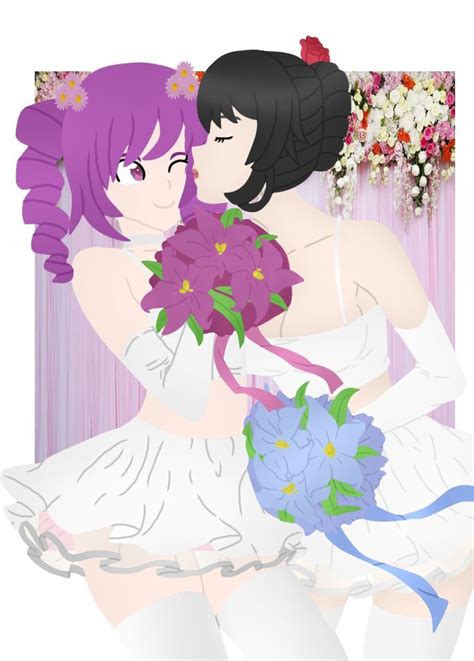 Kokona X Ayano Wedding By Chocolateadict12 On Deviantart Yandere