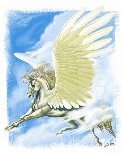 Traditional Pegasus By Charreed On Deviantart Unicorn Pictures
