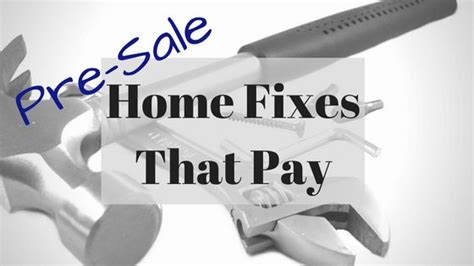 Easy Home Fixes For Selling Home Fix Home Selling Your House
