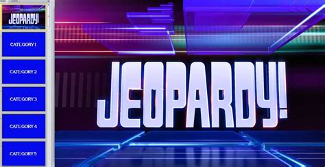 Jeopardy Powerpoint Template With Score