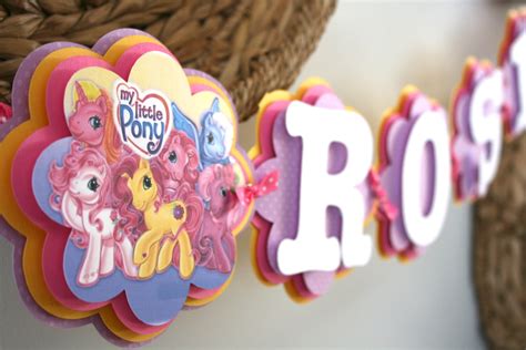 My Little Pony Birthday Decorations Birthday Banner My