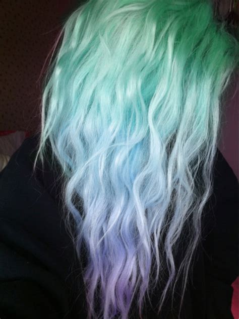 Pastel Green Hair On Tumblr