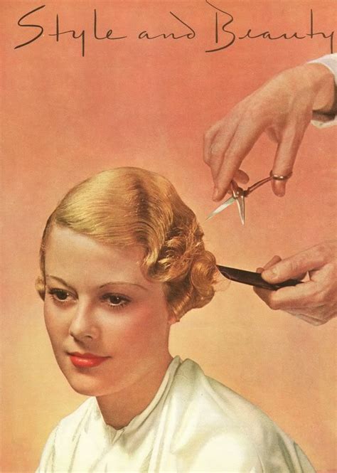 What I Found Style And Beauty Mccalls 1934 Vintage Beauty Salon
