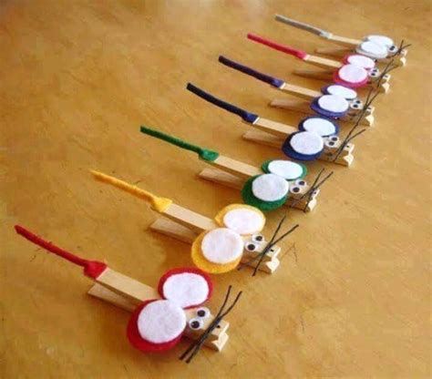55 Awesome Diy Clothespin Crafts Ideas That Would Surely Impress Your Visitors Hat Crafts