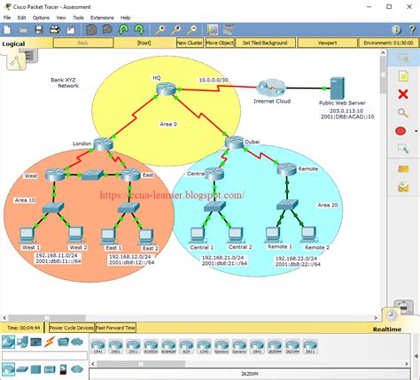 OSPF Practice Skills Assessment Packet Tracer Cisco Academy