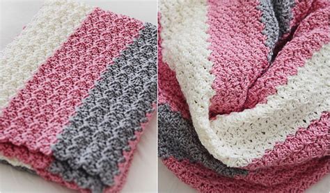 Simply Sweet Baby Blanket Free Crochet Pattern Free Crochet Pattern