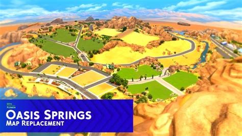 Oasis Springs Map Replacement Download 20th Century Plumbob On