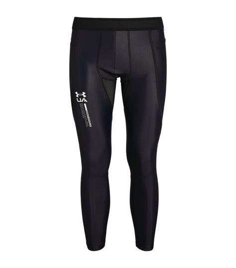 under armour black iso chill perforated leggings harrods uk