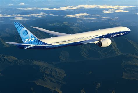 Boeing 777 9 First Flight Image The Boeing Company Economy Class