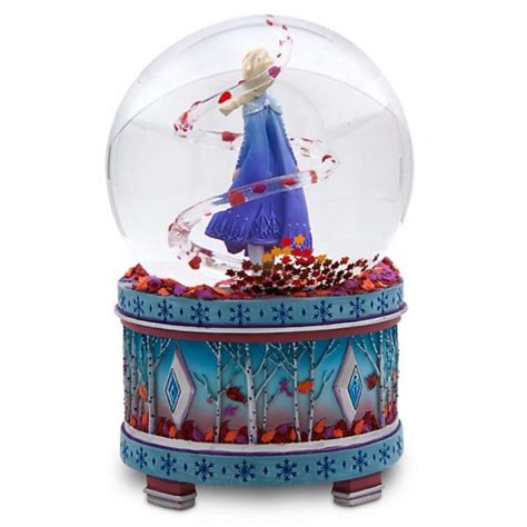 Disney Frozen 2 Musical Snow Globe Limited Release Disneyland Paris