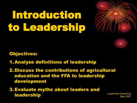 Ppt Introduction To Leadership Powerpoint Presentation Free Download