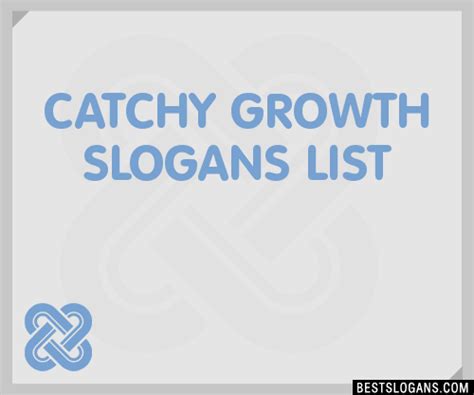 30 Catchy Growth Slogans List Taglines Phrases And Names 2021