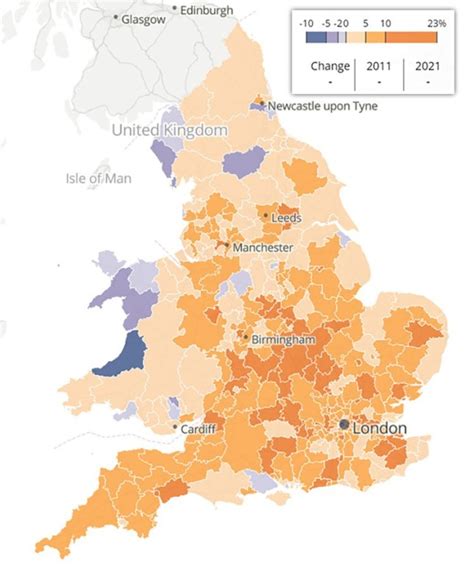Population Of England And Wales Grew By 63 Latest Census Reveals
