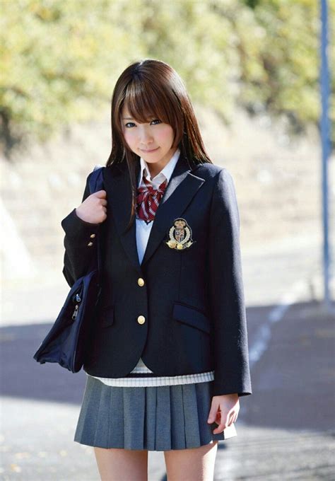 逢坂愛 Megumi Aisaka Jav School Girl Dress Cosplay Girls Cute School