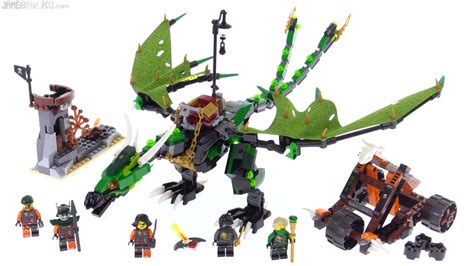 Lego Ninjago Green Nrg Dragon Review 70593