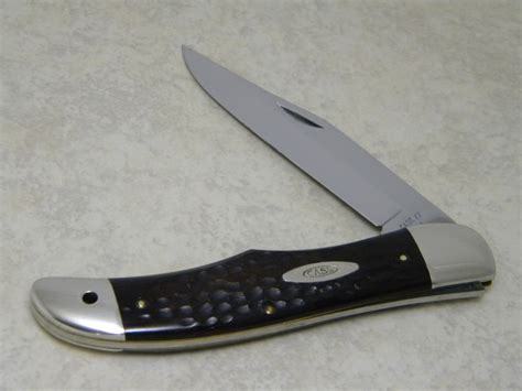 Case Xx Usa 1965 69 Laminated Wood 6165 Sab Folding Hunter Knife