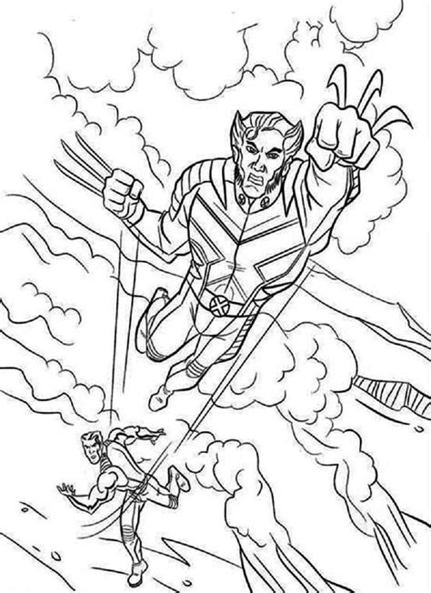 It's most definitely a frame worthy printable and its one of those pages you won't easily get. Free Printable X Men Coloring Pages For Kids