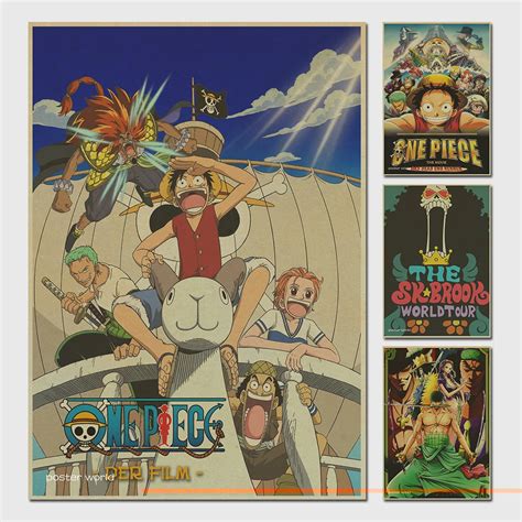 Buy Vintage Classic Cartoon Anime One Piece Luffy